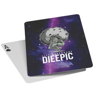 Die Epic Astronaut Playing Cards