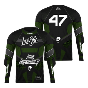 [Pre-Sales] Die Epic Military Green Custom Gaming Jersey