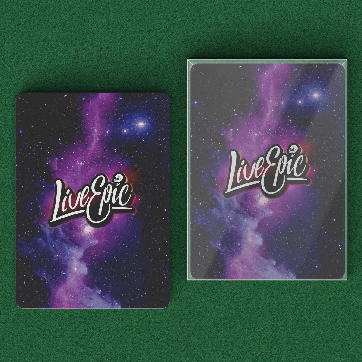 Live Epic Galaxy Playing Cards