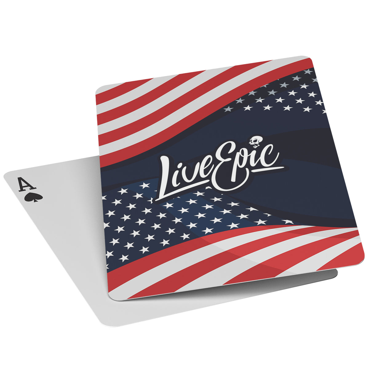 Live Epic Patriotic Playing Cards