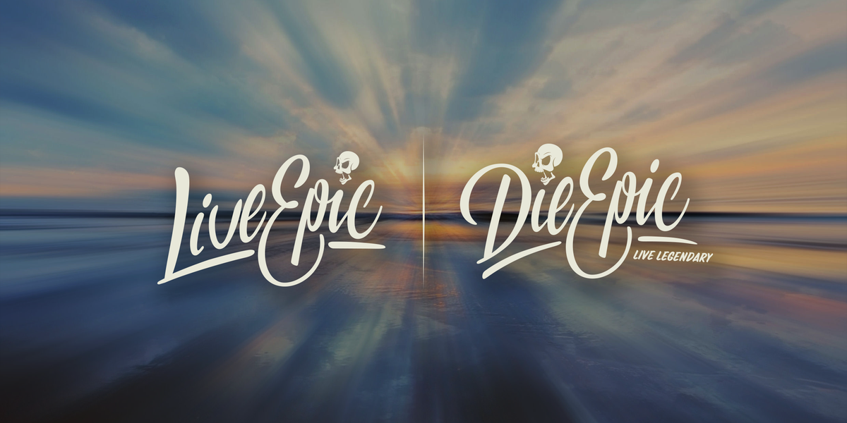 Die Epic &amp; Live Epic Zoom Background (Free Digital Download)