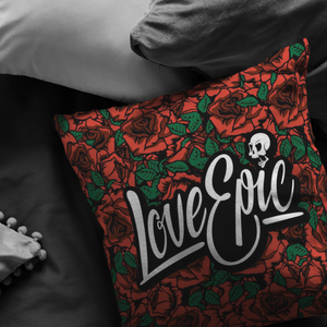 Love Epic Roses Pillow