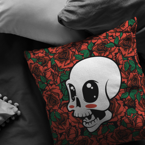 Cute Skull Pillow