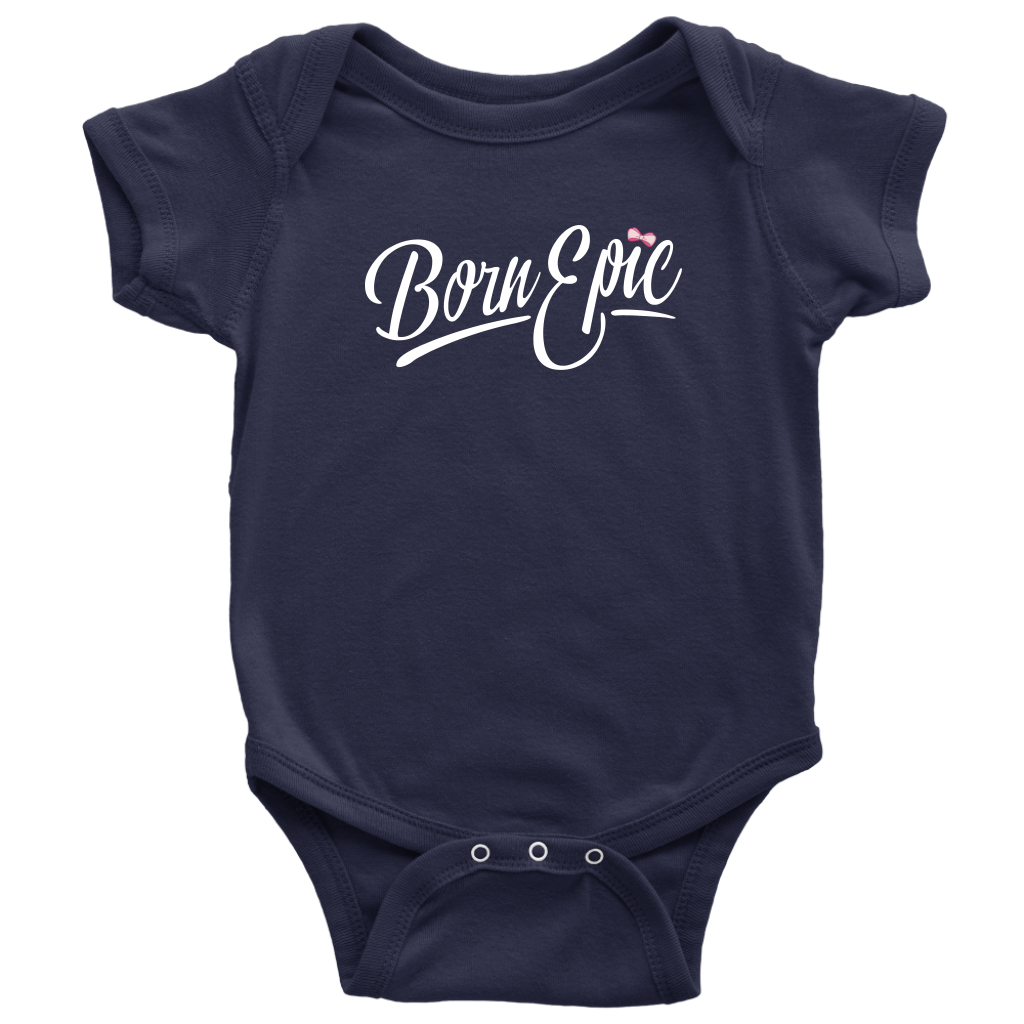 Pink Ribbon Baby Onesie Newborn