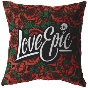 Love Epic Roses Pillow