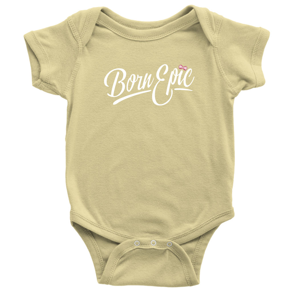 Pink Ribbon Baby Onesie Newborn