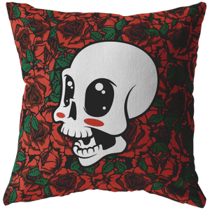 Cute Skull Pillow